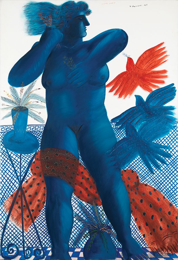 Φρύνη με πουλιά, 1986