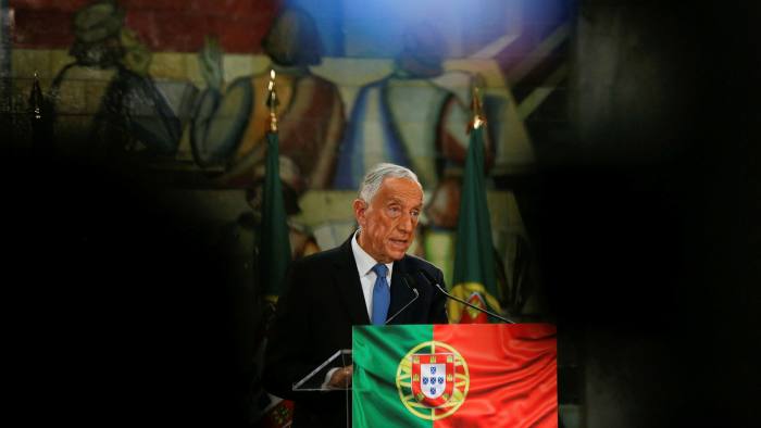 Ο πρόεδρος της Πορτογαλίας Marcelo Rebelo de Sousa / reuters, ft.com