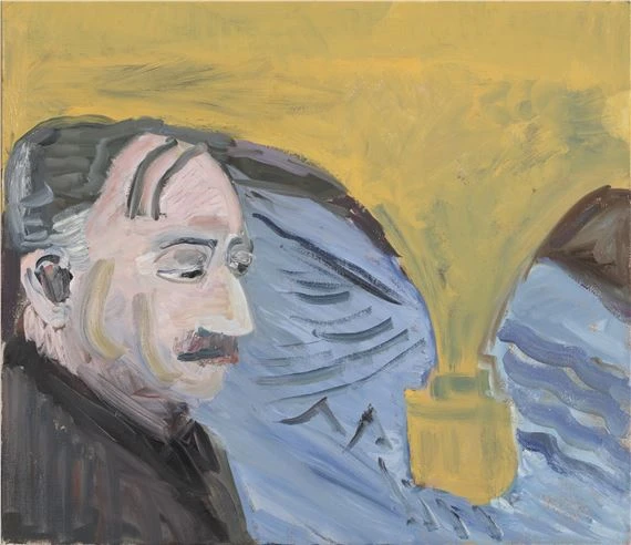 σκίτσο του Joseph Roth από τον Emo Verkerk, 1998