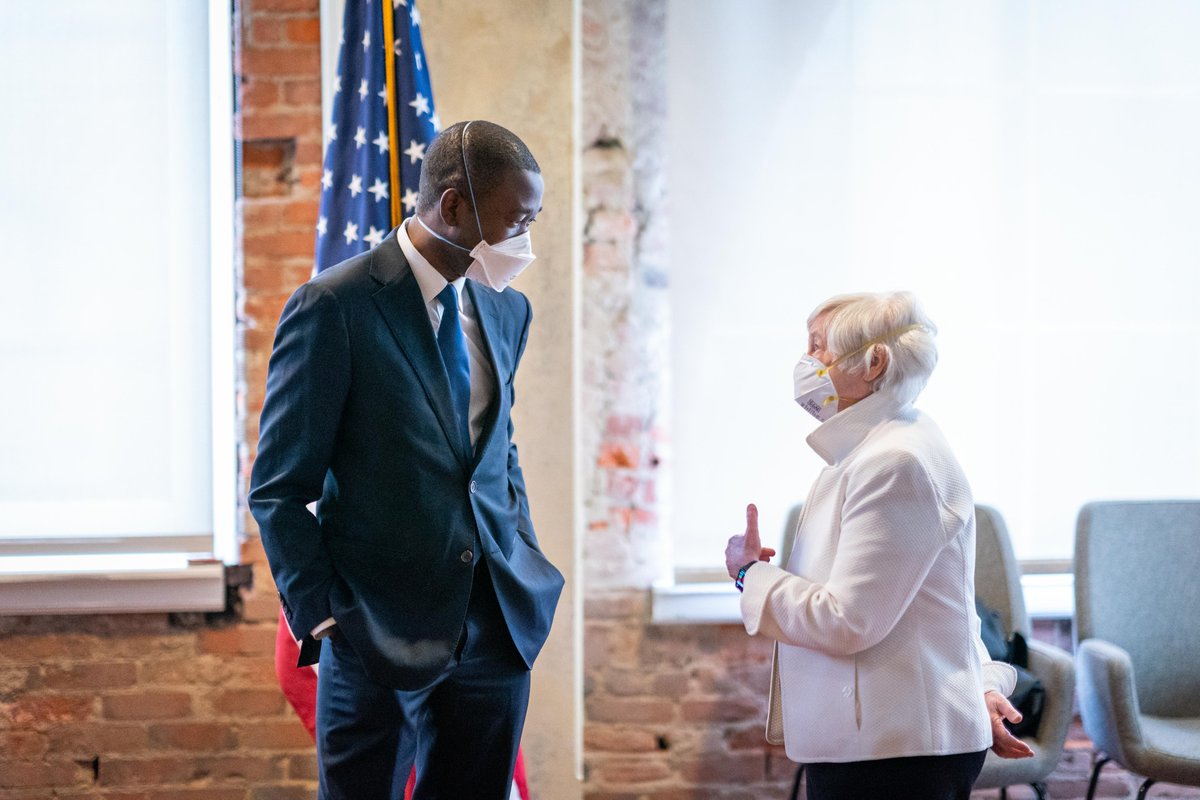 Wally Adeyemo - Janet Yellen