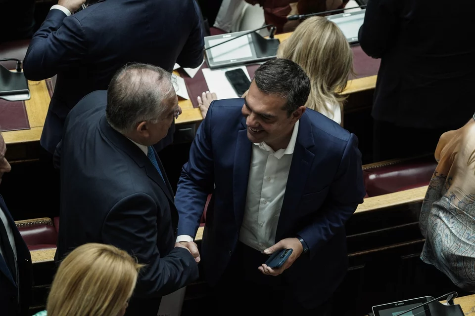 Αλέξης Τσίπρας - Τάκης Θεοδωρικάκος