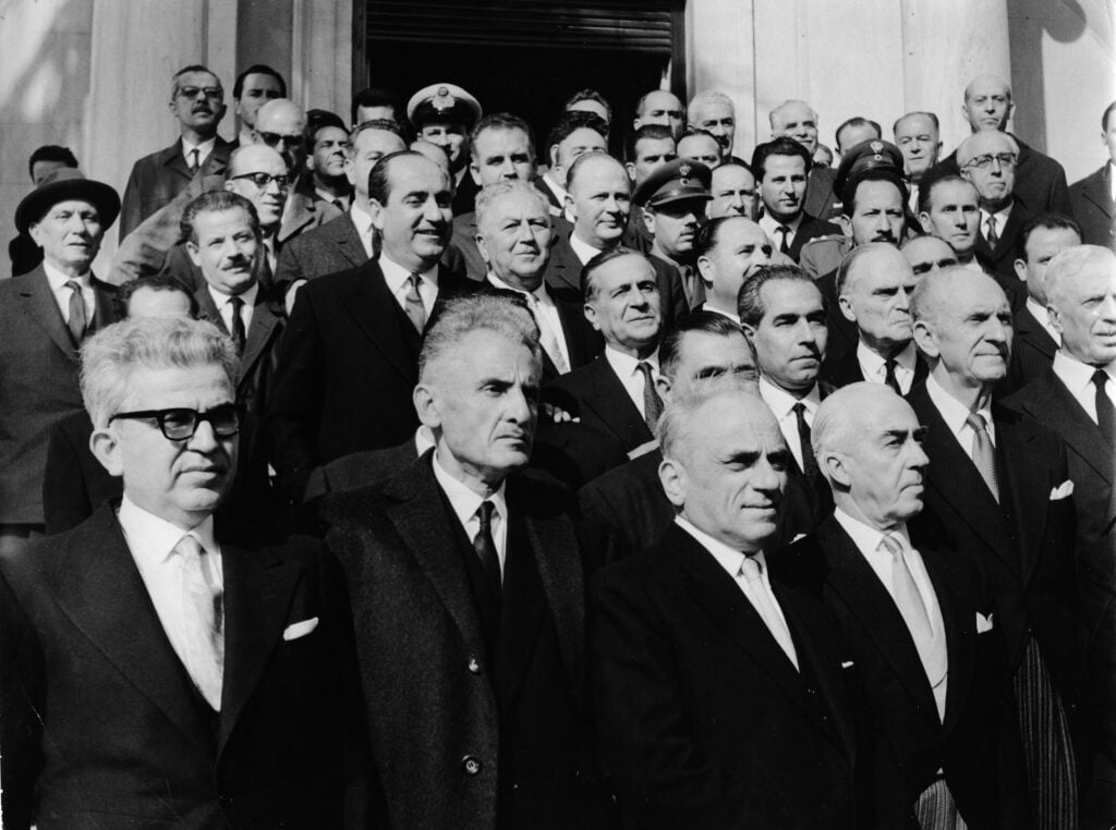 Ο Κων. Μητσοτάκης έλεγε ότι “ο μόνος που είχε κόμμα με βουλευτές ήταν ο Αλέκος (Μπαλτατζής), όλοι οι άλλοι είχαν κόμματα-σφραγίδες, χωρίς οπαδούς.” / η κυβέρνηση της Ένωσης Κέντρου το 1964 (xanthinea.gr)