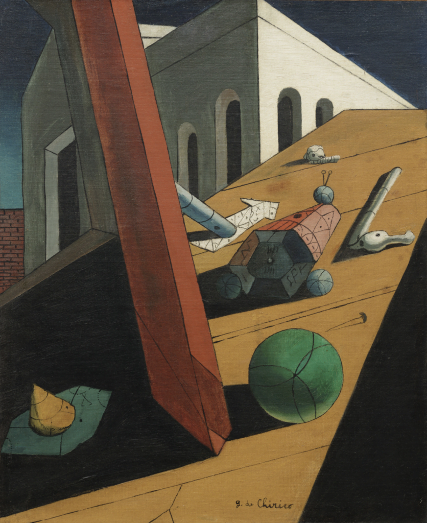 το έργο του Giorgio de Chirico ‘The Evil Genius of a King’, 1914-15