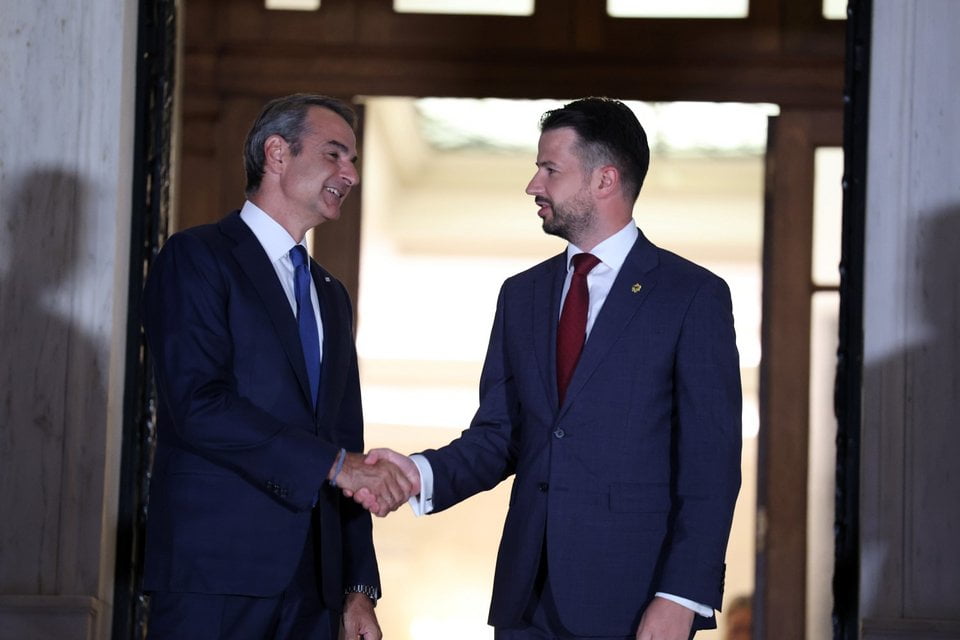 με τον πρόεδρο του Μαυροβουνίου, Jakov Milatović
