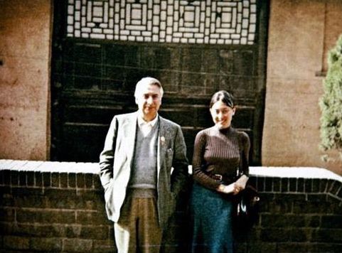 η Julia Κristeva με τον Roland Barthes στην Κίνα