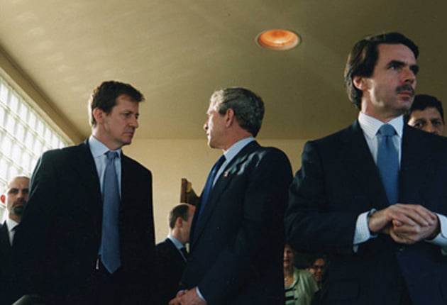 με τον πρόεδρο των ΗΠΑ George W. Bush