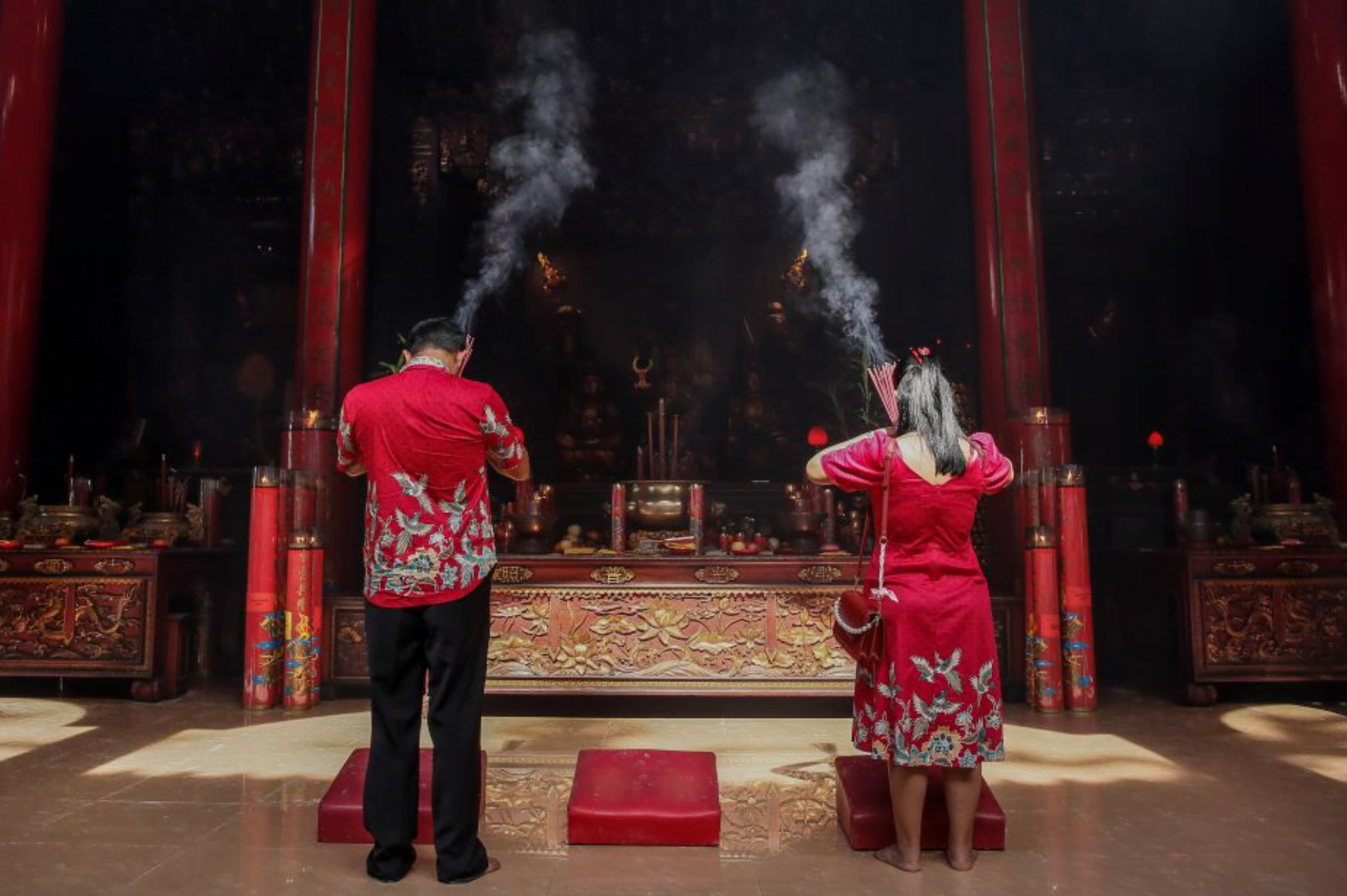 ναός Satya Dharma > Μπαλί, Ινδονησία / Johanes P. Christo, NurPhoto, Getty Images