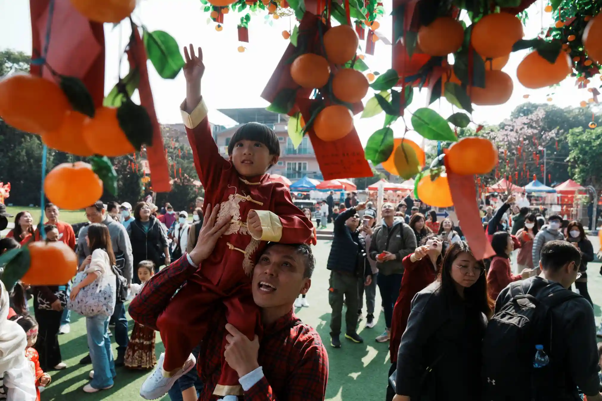 δέντρο ευχών > Hong Kong, Kίνα / Lam Yik, Reuters