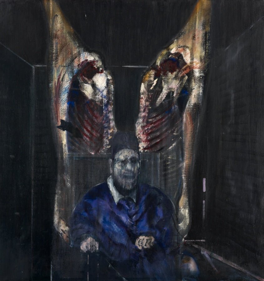 Figure with Meat, 1954 / francis-bacon.com