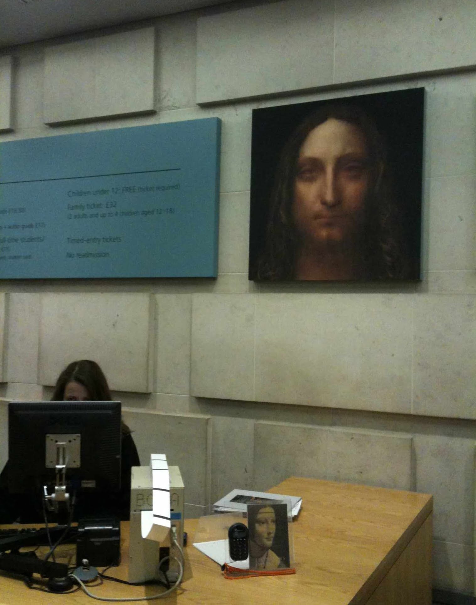 Salvator Mundi (1499 – 1510) / National Gallery, Λονδίνο (2011 - 12)