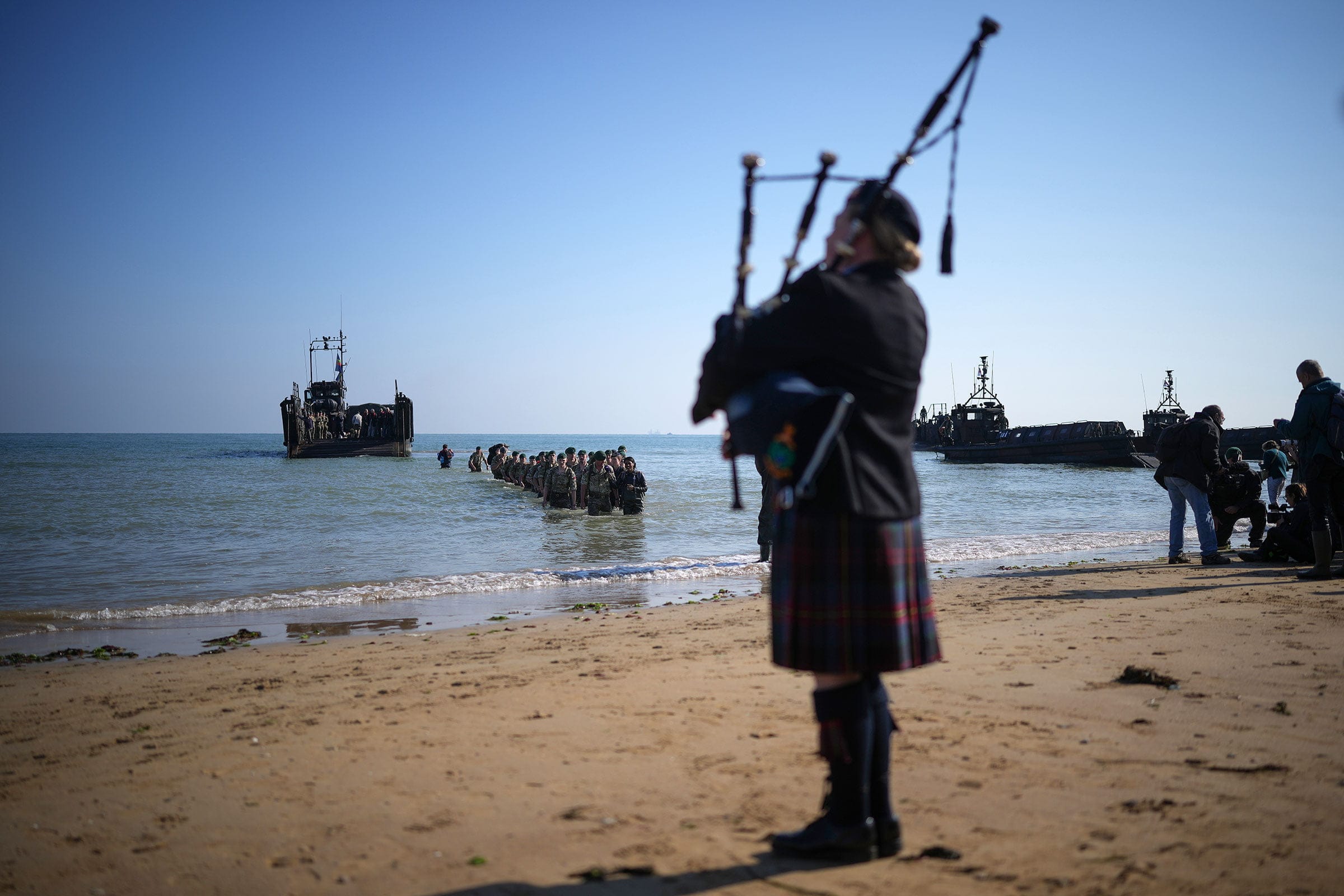 Gold Beach, Asnelles / Christopher Furlong, Getty Images