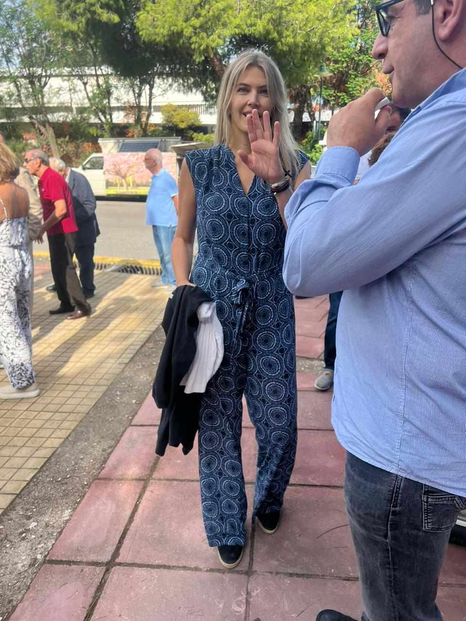 στο Ψυχικό ψήφισε η Εύα Καϊλή
