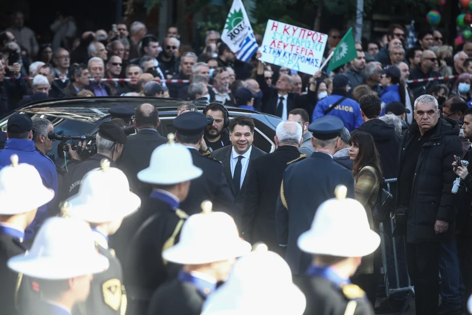 ο απερχόμενος πρέσβης των ΗΠΑ, George Tsunis