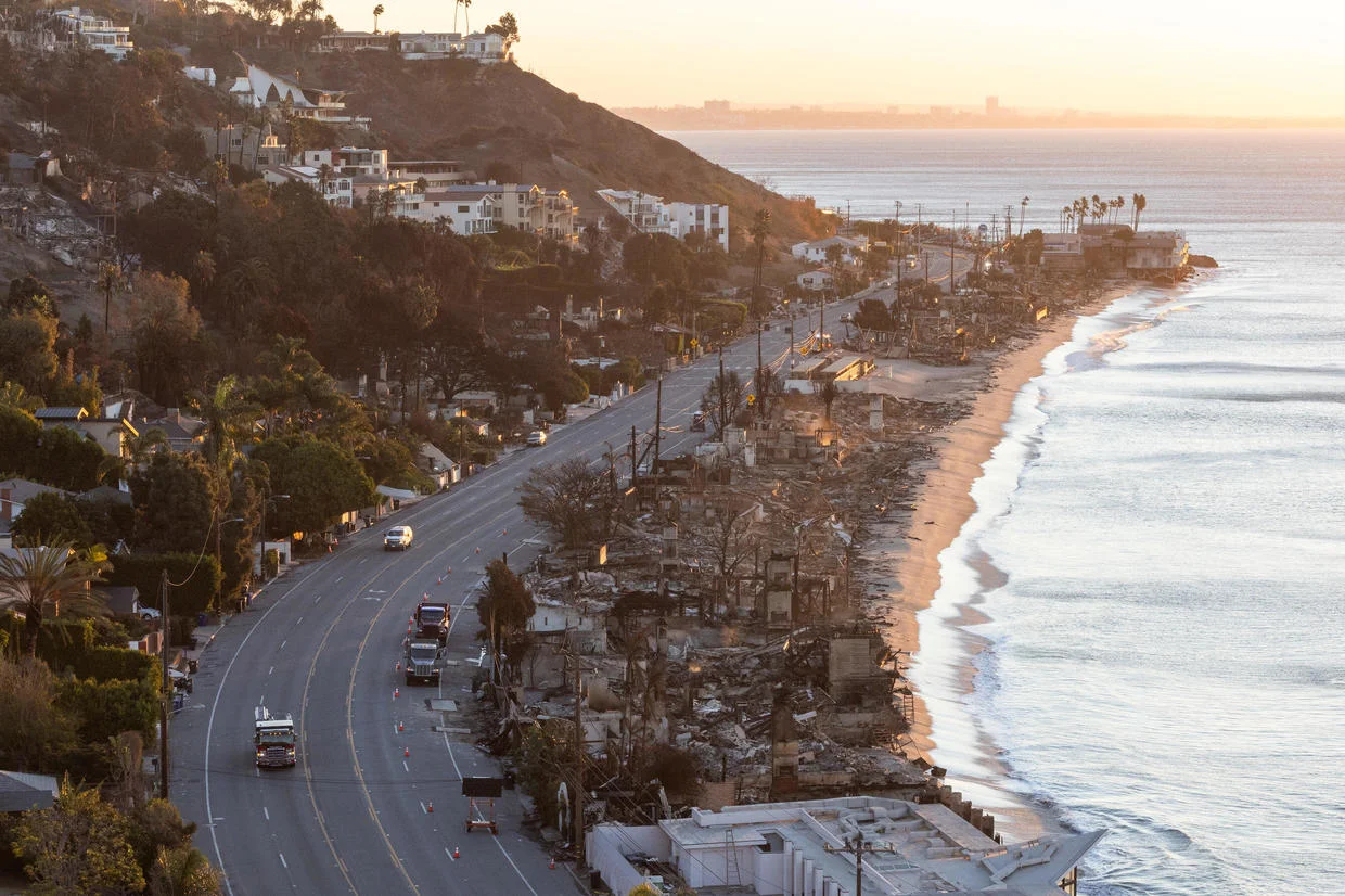 φωτιά Palisades, Pacific Coast Highway (12.01) / Qian Weizhong, VCG, Getty Images