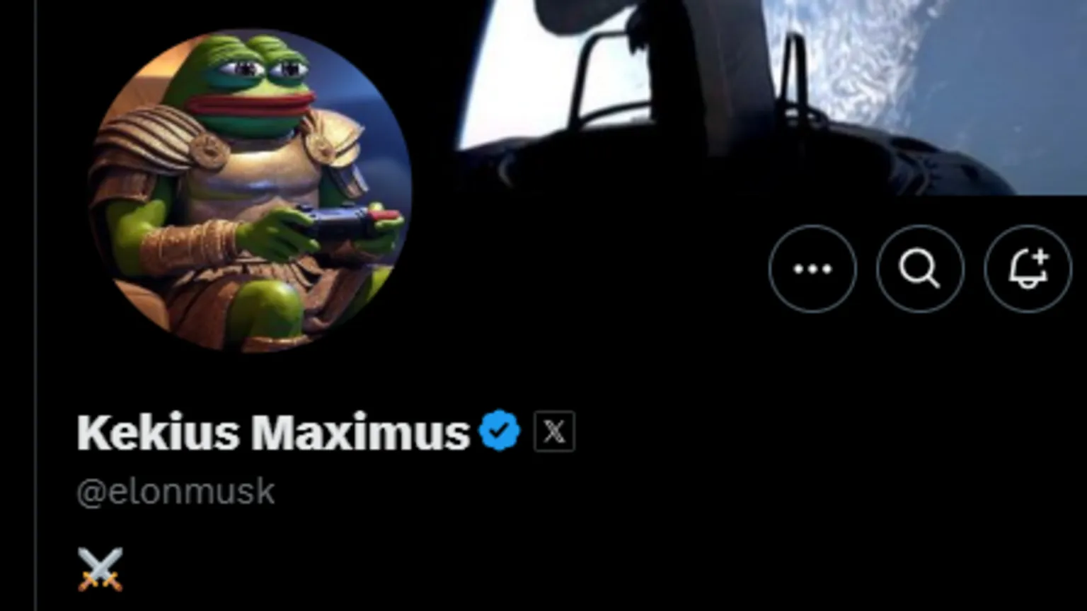 Σε Kekius Maximus άλλαξε το όνομά του στο X o Εlon Musk - τη φωτογραφία του ενημέρωσε με τον χαρακτήρα Pepe the Frog, που έχει χρησιμοποιηθεί από ακροδεξιές ομάδες - μεταφέρει το bbc.com. Aποτέλεσμα ήταν η αξία ενός κρυπτονομίσματος, που αποκαλείται έτσι να αυξηθεί απότομα. Ο Κek ήταν ο αιγυπτιακός θεός του σκότους, που ορισμένες φορές παριστάνεται ως βάτραχος. Για τους gamers, kek σημαίνει ‘γελώ δυνατά’. Ο Maximus ήταν ο ήρωας, που υποδυόταν ο Russell Crowe στην ταινία Μονομάχος. 