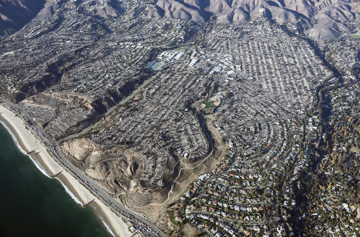 φωτιά Palisades (13.01) / Getty Images, cbsnews.com