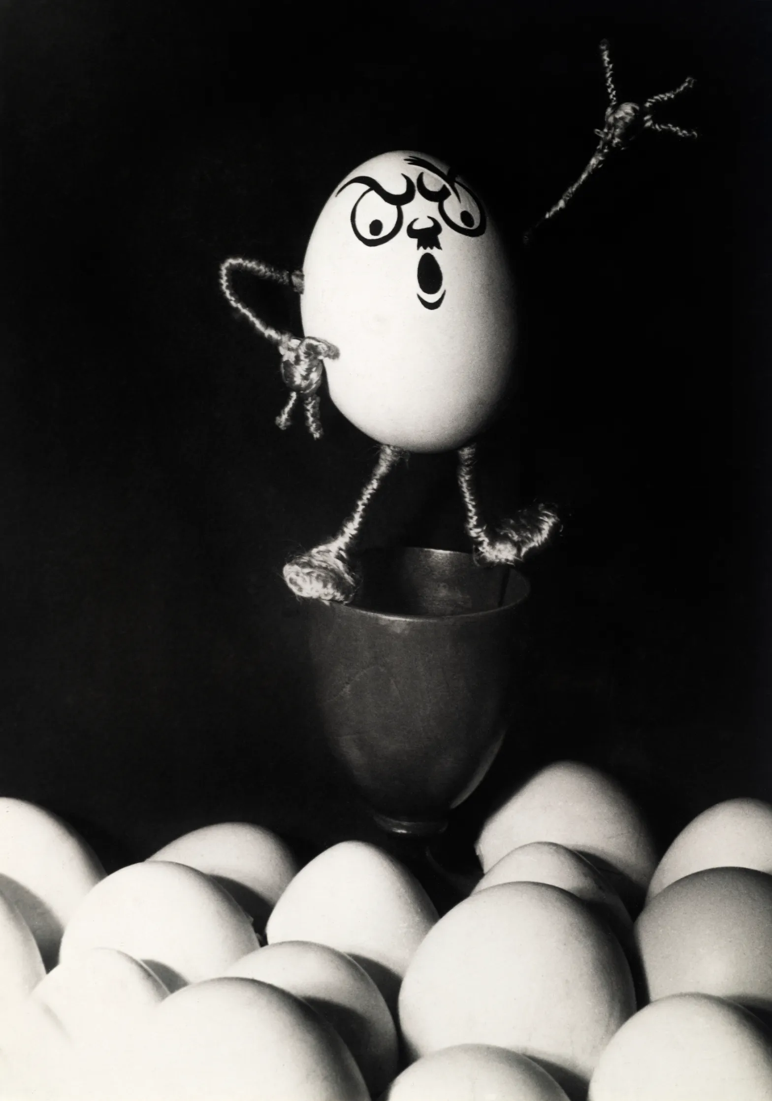 Kati Horna και Wolf Hamburger (WoTi), ‘Hitler Egg’ (1936)