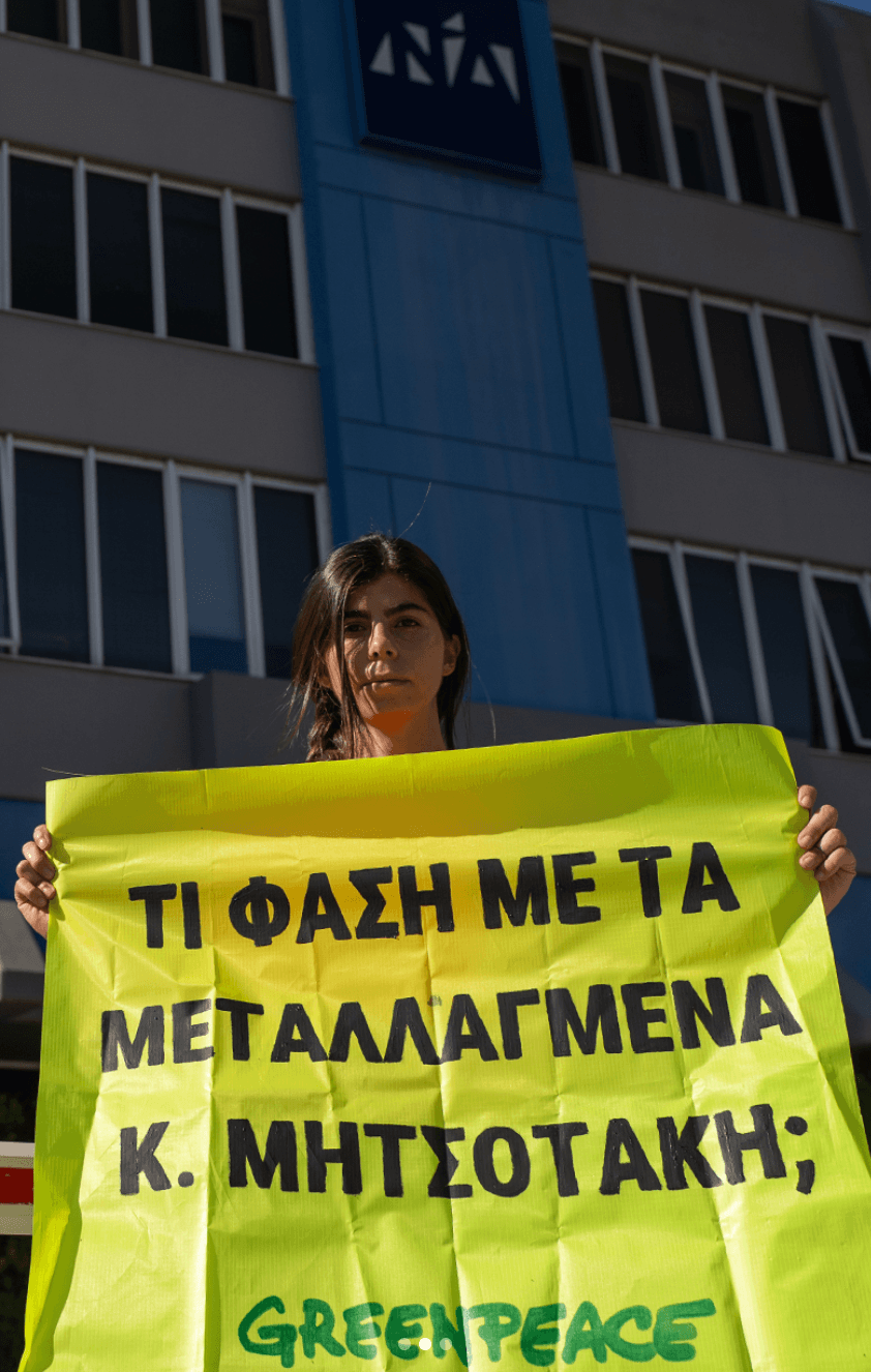 Constantinos Stathias, Greenpeace